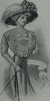 An illustration from Tissus et nouveauts 1908 (1908)