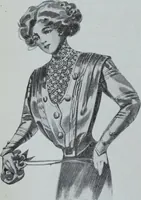 An illustration from Tissus et nouveauts 1909 (1909)