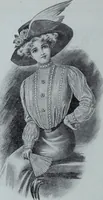 An illustration from Tissus et nouveauts 1909 (1909)