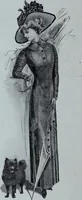 An illustration from Tissus et nouveauts 1909 (1909)