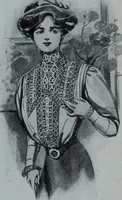 Picture 450 of 493 from Tissus et nouveauts 1909 (1909), leaf 594