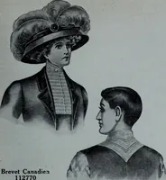 Picture 451 of 493 from Tissus et nouveauts 1909 (1909), leaf 596