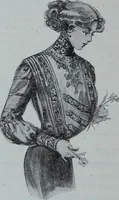 An illustration from Tissus et nouveauts 1909 (1909)