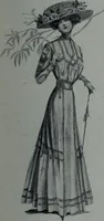 An illustration from Tissus et nouveauts 1910 (1910)