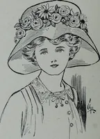 An illustration from Tissus et nouveauts 1910 (1910)