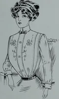 An illustration from Tissus et nouveauts 1910 (1910)