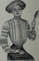 An illustration from Tissus et nouveauts 1910 (1910)