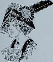 An illustration from Tissus et nouveauts 1911 (1911)