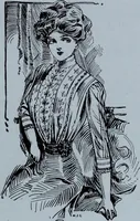 An illustration from Tissus et nouveauts 1911 (1911)