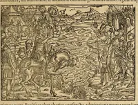 Picture 13 of 17 from Titi Livii Patavini Romanæ historiæ principis libri omnes qvotqvot ad nostram ætatem peruenerunt : vna cvm doctissimorvm virorvm in eos lucubrationibus, post omnes aliorum editiones, summa fide ac diligentia, & veterum & recentiorum exemplarium collatione nunc denuo recogniti, plurimusq[ue] in locis castigati, & artificiosis picturis, præcipuas historias aptè representantibus, exornati, inq[ue] duos tomos distributi, quibus quæ contineantur, post præfationem patebit : cum indice copiosissimo (1578), leaf 599