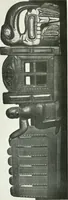 An illustration from Tlinkit u. Haida : Indianerstämme der Westküste von Nord-Amerika : Kultische Kunst und Mythen des Kulturkreises (1922)