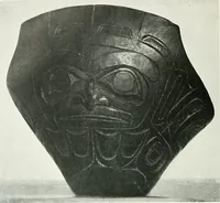 Picture 4 of 56 from Tlinkit u. Haida : Indianerstämme der Westküste von Nord-Amerika : Kultische Kunst und Mythen des Kulturkreises (1922), leaf 55