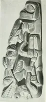 An illustration from Tlinkit u. Haida : Indianerstämme der Westküste von Nord-Amerika : Kultische Kunst und Mythen des Kulturkreises (1922)