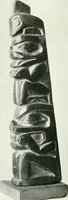 An illustration from Tlinkit u. Haida : Indianerstämme der Westküste von Nord-Amerika : Kultische Kunst und Mythen des Kulturkreises (1922)