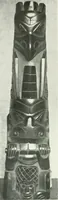 Picture 46 of 56 from Tlinkit u. Haida : Indianerstämme der Westküste von Nord-Amerika : Kultische Kunst und Mythen des Kulturkreises (1922), leaf 99