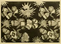 An illustration from Étoffes imprimées et papiers peints; (1924)