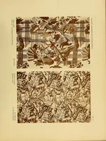 An illustration from Étoffes imprimées et papiers peints; (1924)