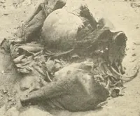 An illustration from Tombs of the third Egyptian dynasty at Reqâqnah and Bêt Khallâf (1904)