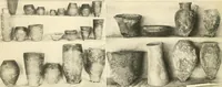 An illustration from Tombs of the third Egyptian dynasty at Reqâqnah and Bêt Khallâf (1904)