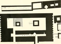 An illustration from Tombs of the third Egyptian dynasty at Reqâqnah and Bêt Khallâf (1904)