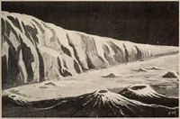 An illustration from To the moon and back in ninety days : a thrilling narrative of blended science and adventure (1922)