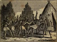 An illustration from The tongue of time, and star of the states : a system of human nature, with the phenomena of the heavens and earth ... also an account of persons with two souls, and of five persons who took colors by the touch (1838)
