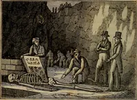 An illustration from The tongue of time, and star of the states : a system of human nature, with the phenomena of the heavens and earth ... also an account of persons with two souls, and of five persons who took colors by the touch (1838)