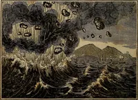 An illustration from The tongue of time, and star of the states : a system of human nature, with the phenomena of the heavens and earth ... also an account of persons with two souls, and of five persons who took colors by the touch (1838)