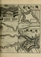 An illustration from Tooneel des oorlogs, opgerecht in de Vereenigde Nederlanden : door de wapenen van de koningen van Vrankryk en Engeland, Keulsche en Munstersche Bisschoppen : tegen de Staten der Vereenigde Nederlanden, en hare geallieerden ... (1675)