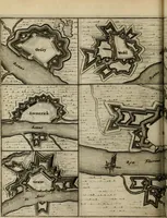 An illustration from Tooneel des oorlogs, opgerecht in de Vereenigde Nederlanden : door de wapenen van de koningen van Vrankryk en Engeland, Keulsche en Munstersche Bisschoppen : tegen de Staten der Vereenigde Nederlanden, en hare geallieerden ... (1675)