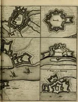 An illustration from Tooneel des oorlogs, opgerecht in de Vereenigde Nederlanden : door de wapenen van de koningen van Vrankryk en Engeland, Keulsche en Munstersche Bisschoppen : tegen de Staten der Vereenigde Nederlanden, en hare geallieerden ... (1675)