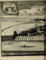 An illustration from Tooneel des oorlogs, opgerecht in de Vereenigde Nederlanden : door de wapenen van de koningen van Vrankryk en Engeland, Keulsche en Munstersche Bisschoppen : tegen de Staten der Vereenigde Nederlanden, en hare geallieerden ... (1675)