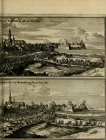 An illustration from Tooneel des oorlogs, opgerecht in de Vereenigde Nederlanden : door de wapenen van de koningen van Vrankryk en Engeland, Keulsche en Munstersche Bisschoppen : tegen de Staten der Vereenigde Nederlanden, en hare geallieerden ... (1675)