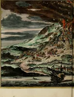 An illustration from Tooneel des oorlogs, opgerecht in de Vereenigde Nederlanden : door de wapenen van de koningen van Vrankryk en Engeland, Keulsche en Munstersche Bisschoppen : tegen de Staten der Vereenigde Nederlanden, en hare geallieerden ... (1675)