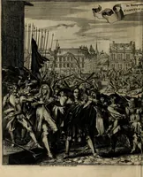 An illustration from Tooneel des oorlogs, opgerecht in de Vereenigde Nederlanden : door de wapenen van de koningen van Vrankryk en Engeland, Keulsche en Munstersche Bisschoppen : tegen de Staten der Vereenigde Nederlanden, en hare geallieerden ... (1675)