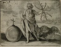 Picture 3 of 76 from Toonneel des menschelikken levens : Of de vernieuwde gulden winkel ; waer in door poëtische, historische, morale, en schriftuurlikke leeringen, den mensche vertoont werdt, hoedanigh hy zijn leven, handel, en wandel, zediglik, eerbaarlik en vermakelik fal overbrengen (1661), leaf 23