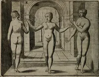 Picture 19 of 76 from Toonneel des menschelikken levens : Of de vernieuwde gulden winkel ; waer in door poëtische, historische, morale, en schriftuurlikke leeringen, den mensche vertoont werdt, hoedanigh hy zijn leven, handel, en wandel, zediglik, eerbaarlik en vermakelik fal overbrengen (1661), leaf 55
