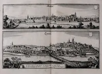 An illustration from Topographia Bavariæ : das ist, Beschreib. vnd aigentliche Abbildung der vornembsten Stätt vnd Orth in Ober vnd Nieder Beÿern, der Ober Pfaltz, vnd anderen, zum hochlöblichen Baÿrischen Craisse hehörigen Landschaften (1660)
