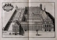 An illustration from Topographia Bavariæ : das ist, Beschreib. vnd aigentliche Abbildung der vornembsten Stätt vnd Orth in Ober vnd Nieder Beÿern, der Ober Pfaltz, vnd anderen, zum hochlöblichen Baÿrischen Craisse hehörigen Landschaften (1660)