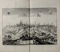 An illustration from Topographia Franconiæ : das ist, Beschreibung vnd eÿgentliche Contrafactur der vornehmbsten Stätte, vnd Plätze des Frankenlandes vnd deren, die zu dem hochlöbischen Fränkischen Craisse gezogen werden (1648)