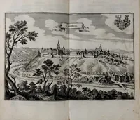An illustration from Topographia Franconiæ : das ist, Beschreibung vnd eÿgentliche Contrafactur der vornehmbsten Stätte, vnd Plätze des Frankenlandes vnd deren, die zu dem hochlöbischen Fränkischen Craisse gezogen werden (1648)