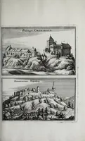 An illustration from Topographia Helvetiæ, Rhætiæ et Valesiæ : das ist, Beschreibung vnnd eygentliche Abbildung der vornemsten Stätte vnd Plätze in der hochlöblichen Eydgnossschafft, Graubündten, Wallis, vnd etlicher zugewandten Orthen (1654)