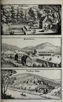 An illustration from Topographia Palatinatus Rheni et vicinarum regionum : das ist, Beschreibung vnd eigentliche Abbildungen der vornemsten Statte V. Plätz der Vntern Pfaltz am Rhein vnd benachbarten Landschaften, als der Bistumer Wormbs vnd Speÿer, der Bergstrass, des Westerreichs, Hundrücks, Zweÿbrüggen, etc. : sampt einer Zugabe ettlicher des, H. Röm. Reichs zu dem Ober Reinischen Cräyss gezogenen ständen, als Bisantz, Metz, Tull, Verdun, Lothringen, Savoyen, etc (1645)