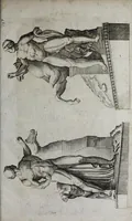 An illustration from Topographia urbis Romæ, das ist eigentliche, Beschreibung der Stadt Rom : sampt allen antiquitäten, Pallästen, Amphitheatris oder Schauplätzen, Obeliscis, Pyramiden, Lustgärten, Bildern, Begräbnüssen, oberschrifften und vergleichen, so in und umb der Stadt Rom gefunden, und in vier Tagen ordentlich beschauet und gesehen werden können (1681)