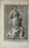 An illustration from Topographia urbis Romæ, das ist eigentliche, Beschreibung der Stadt Rom : sampt allen antiquitäten, Pallästen, Amphitheatris oder Schauplätzen, Obeliscis, Pyramiden, Lustgärten, Bildern, Begräbnüssen, oberschrifften und vergleichen, so in und umb der Stadt Rom gefunden, und in vier Tagen ordentlich beschauet und gesehen werden können (1681)