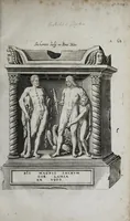 Picture 6 of 36 from Topographia urbis Romæ, das ist eigentliche, Beschreibung der Stadt Rom : sampt allen antiquitäten, Pallästen, Amphitheatris oder Schauplätzen, Obeliscis, Pyramiden, Lustgärten, Bildern, Begräbnüssen, oberschrifften und vergleichen, so in und umb der Stadt Rom gefunden, und in vier Tagen ordentlich beschauet und gesehen werden können (1681), leaf 61