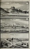 An illustration from Topographia Westphaliæ : das ist, Beschreibung der vornembsten, vnd bekantisten Stätte, vnd Plätz, im hochlöbl. westphälischen Craisse (1647)