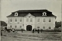 An illustration from Topographie der historischen und Kunst-Denkmale im politischen Bezirke Pribram (1902)