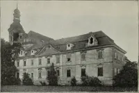 An illustration from Topographie der historischen und Kunst-Denkmale im politischen Bezirke Pribram (1902)