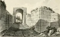 An illustration from Pompeiana : the topography, edifices, and ornaments of Pompeii (1821)